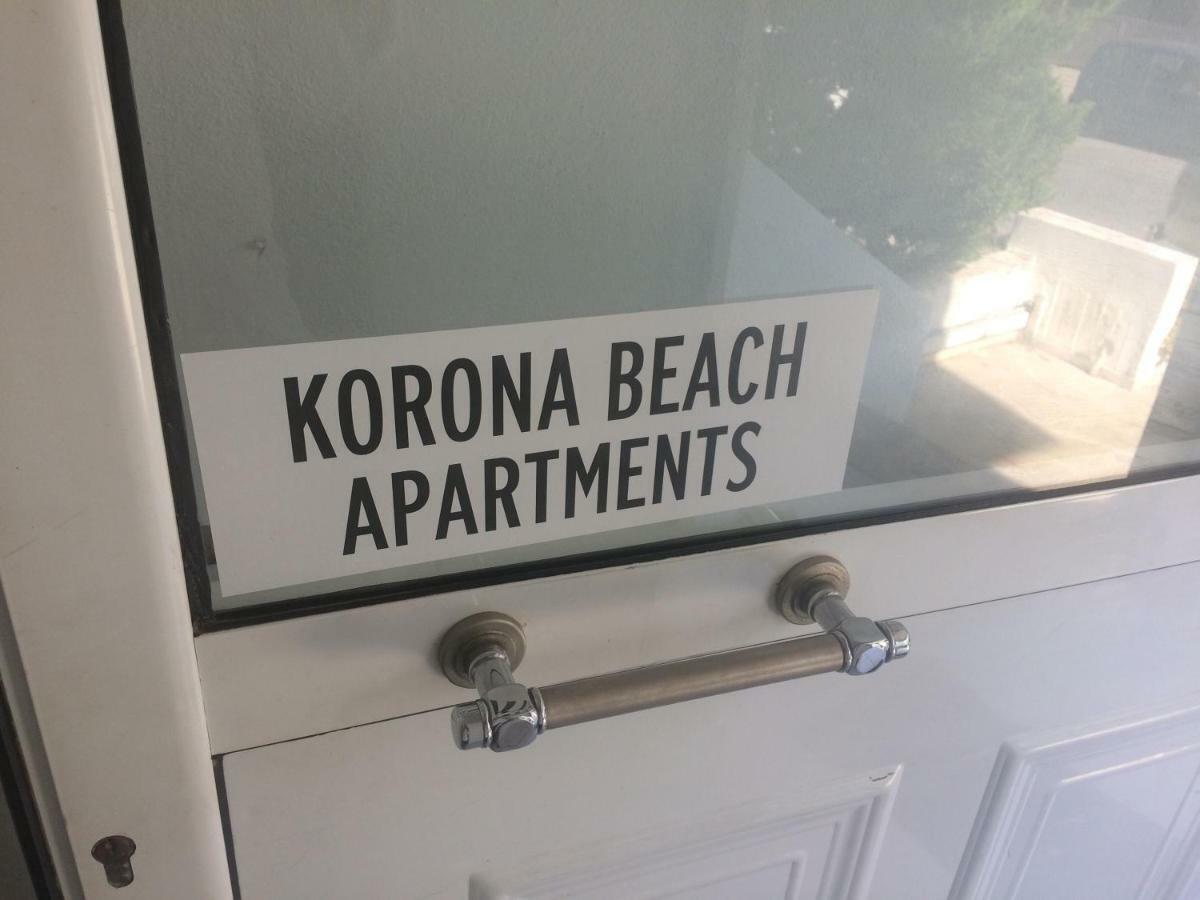 Korona Beach Apartments I Rethymno  Екстер'єр фото